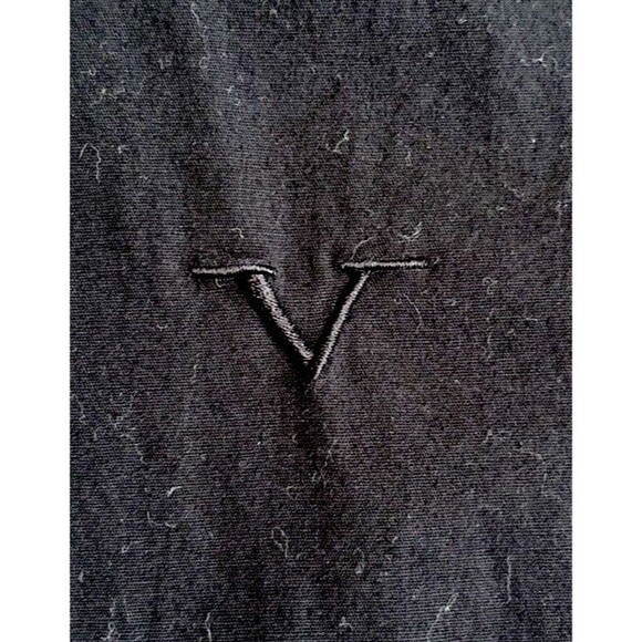 Mens Versace 19V69 Milano Italia Black Button Down LS Stretch Shirt Size S - Picture 5 of 12